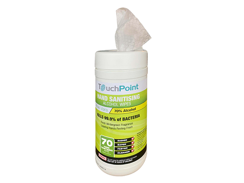 Touchpoint Alcohol Hand and Surface Sanitiser Wipes